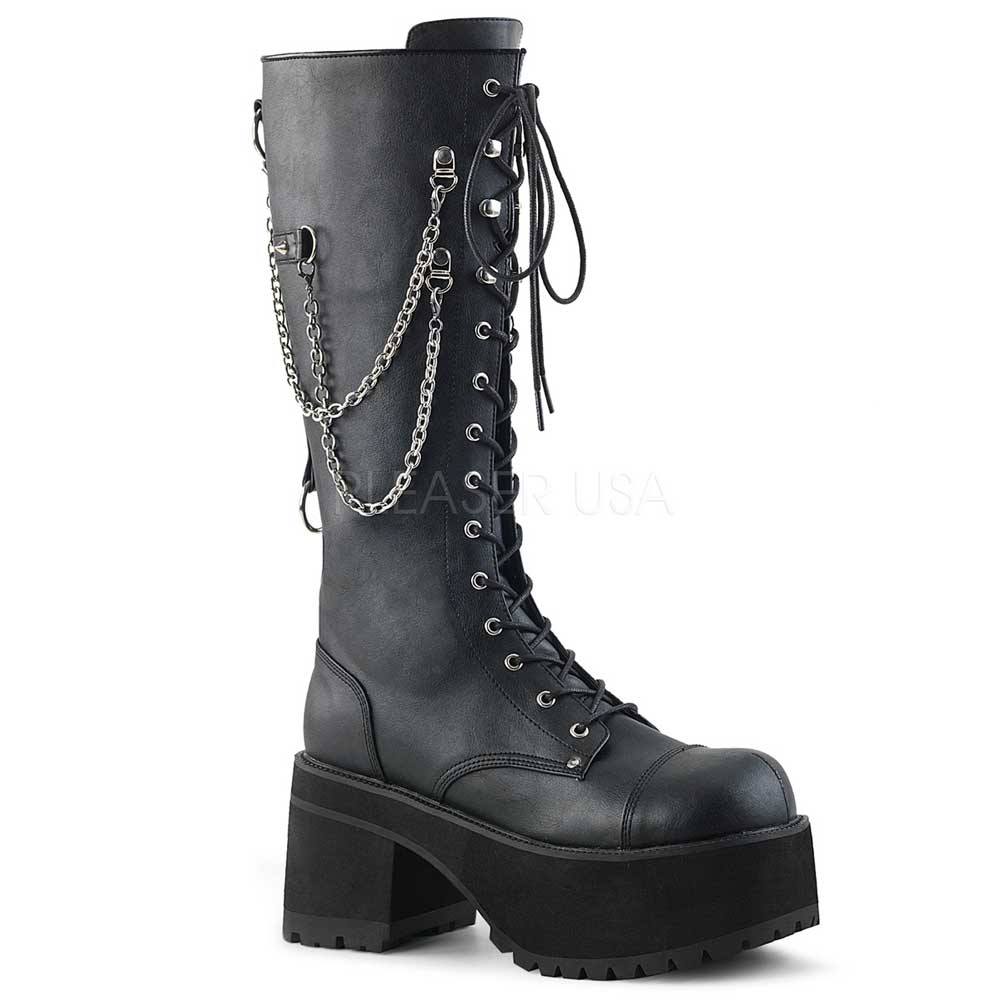 DemoniaCult - RANGER303 Plateau Laarzen - Zwart Product image